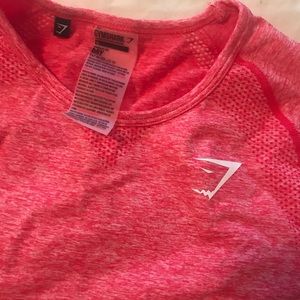 Gym shark crop top workout